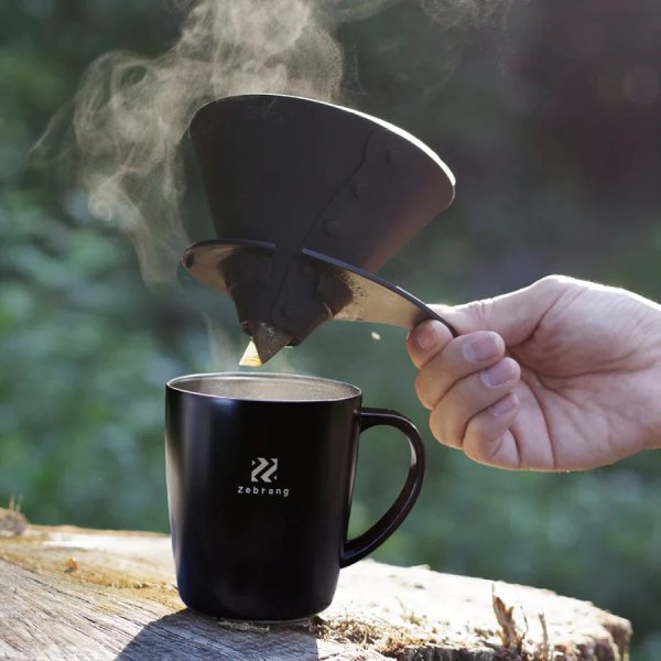 V60 Flat Dripper Zebrang - Image 2