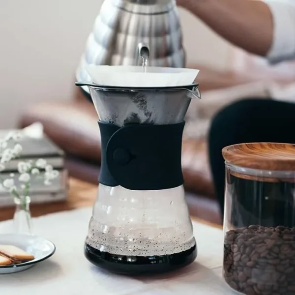 Hario V60 Drip Coffee Decanter, 700ml, Black - Image 4
