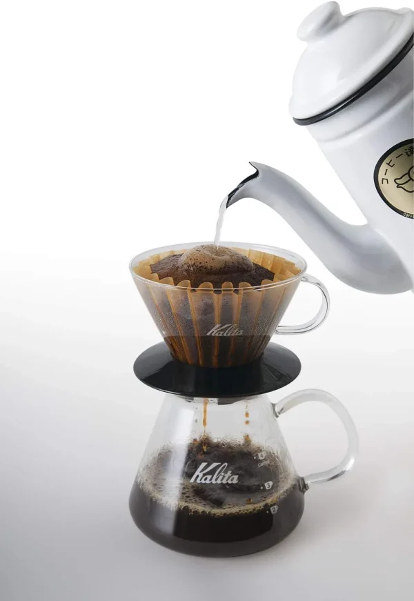 Kalita Wave Pour Over Coffee Dripper, Size 185 - Image 3