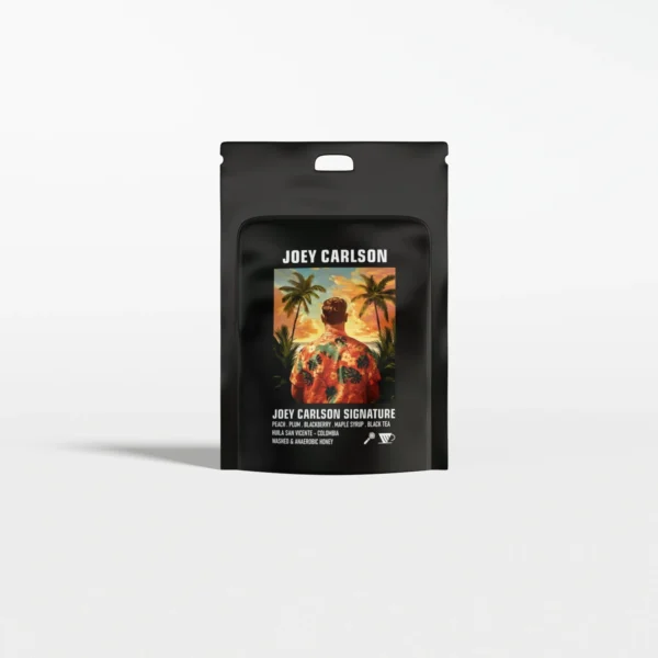 Joe Carlson cofee product