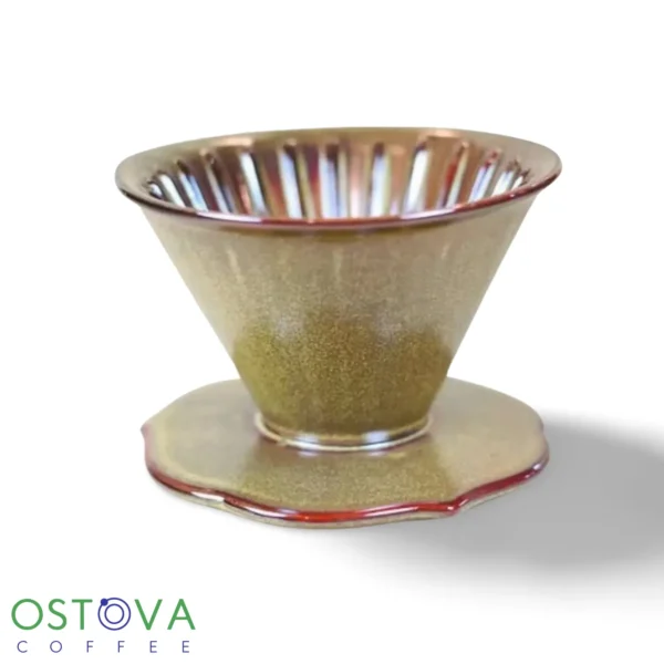 Taiwan Natural Glaze Ceramic Dripper - Image 3